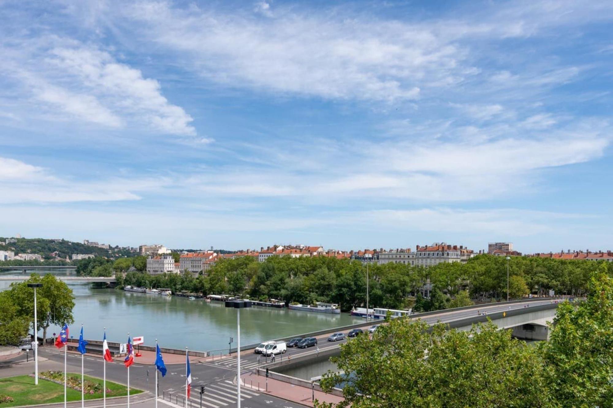 Le Central Rhone 2 - Vue Grandiose - Lyon Exterior foto